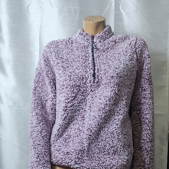 Time and Tru Purple Crew‎ Neck Sweater - Picture 1 of 10